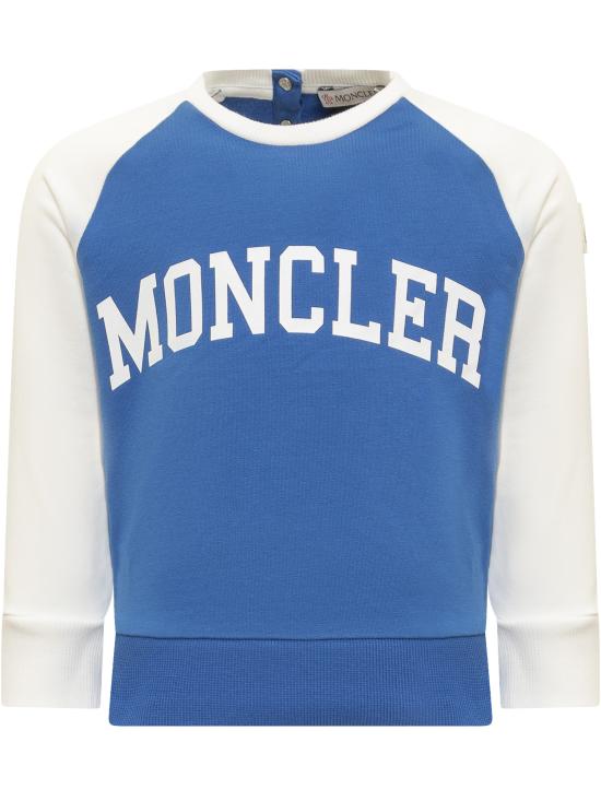  [키즈] 몽클레어 캐주얼 세트 8M0001080996 F70 AZZURRO BIANCO - MONCLER
