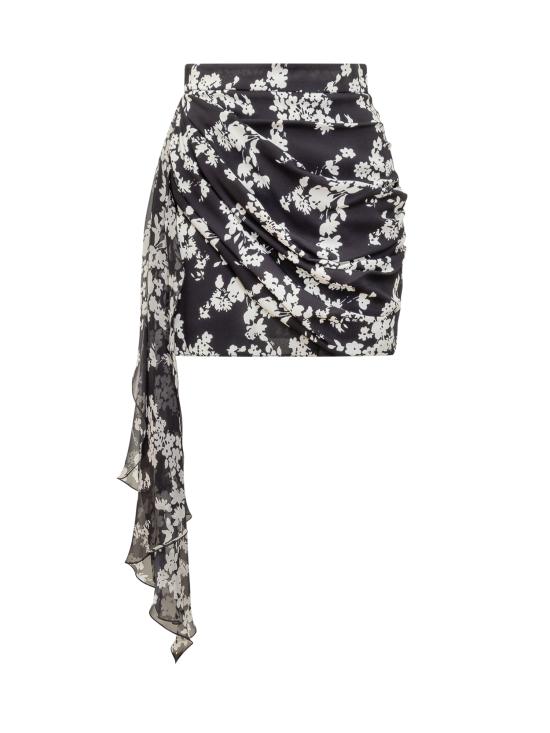 25SS 엘리자베타프랜치 숏 스커트 GOS9551E2 685 NERO BURRO