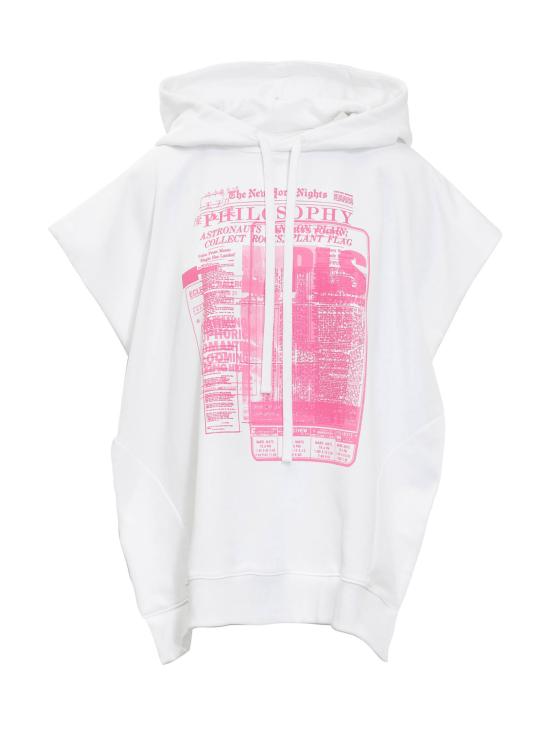  필로소피 긴팔 티셔츠 V17050748 V0002 BIANCO