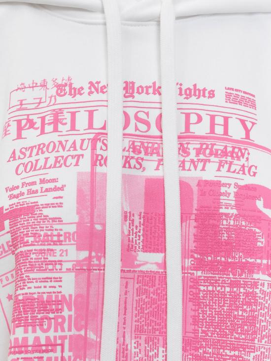  필로소피 긴팔 티셔츠 V17050748 V0002 BIANCO - PHILOSOPHY