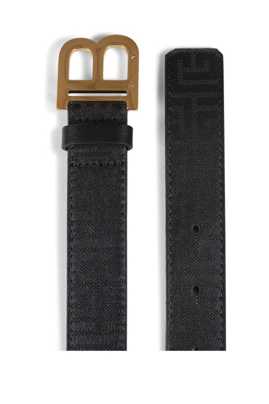 25SS [키즈] 발망 벨트 BW0Q31Z0847 930OR BLACK GOLD - BALMAIN