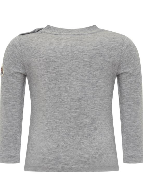 24FW [키즈] 몽클레어 티셔츠 J29518D000028790N 980 GRIGIO - MONCLER