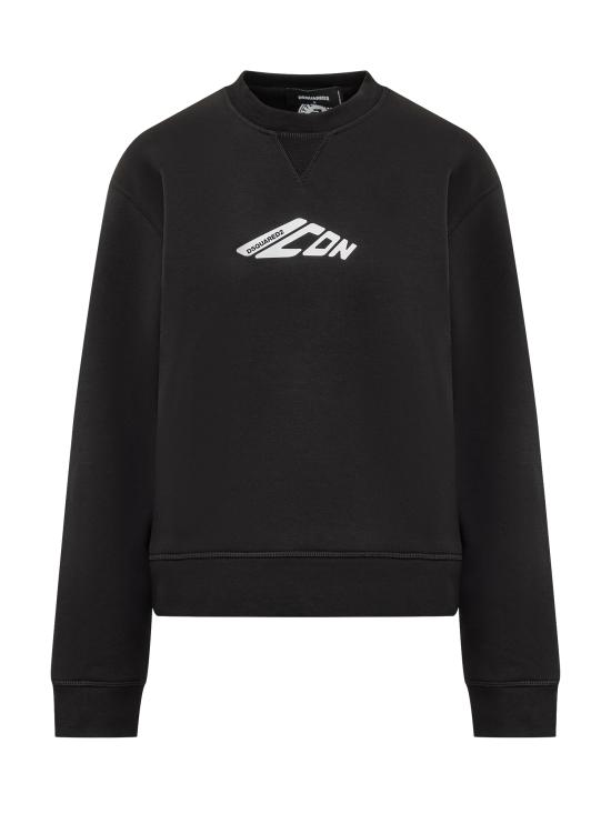 25SS 디스퀘어드2 긴팔 티셔츠 S80GU0105D25007 900 BLACK