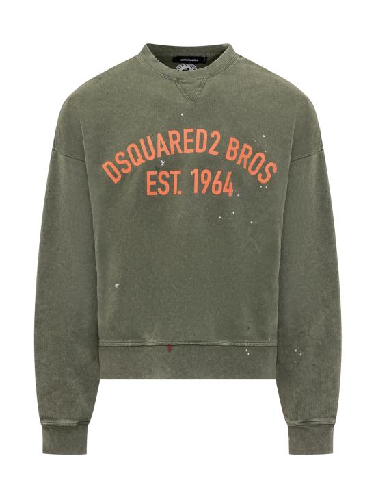 25SS 디스퀘어드2 긴팔 티셔츠 S74GU0847S25030 693 MILITARY GREEN