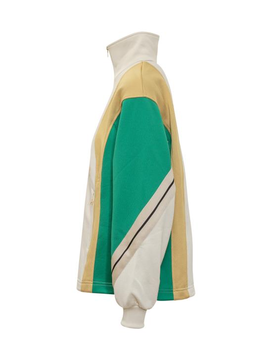  팜앤젤스 트레이닝 티셔츠 PWBD053S24FLE002 0384 OFF WHITE MULTICOLOR - PALM ANGELS