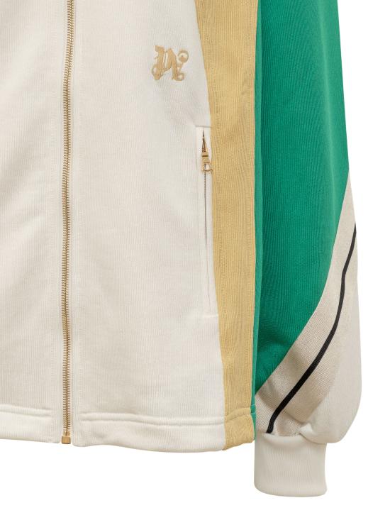  팜앤젤스 트레이닝 티셔츠 PWBD053S24FLE002 0384 OFF WHITE MULTICOLOR - PALM ANGELS