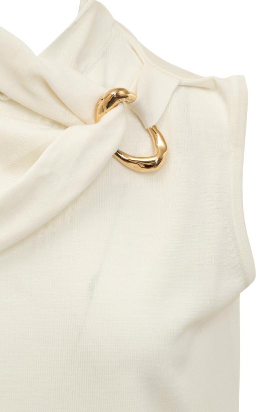  질샌더 민소매 티셔츠 J01NC0136J14699 104 COCONUT - JIL SANDER