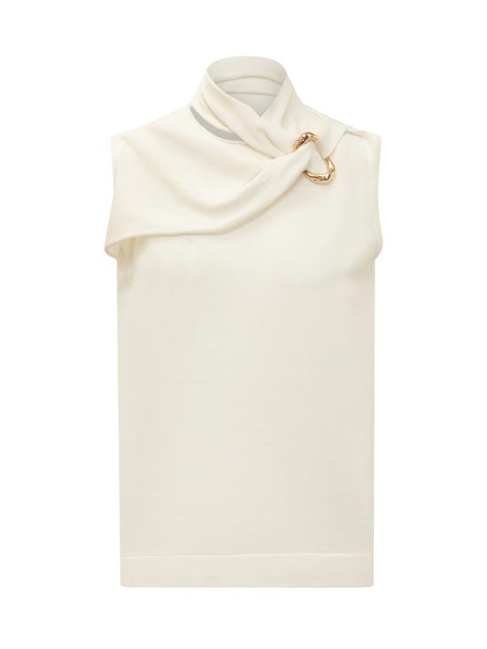  질샌더 민소매 티셔츠 J01NC0136J14699 104 COCONUT