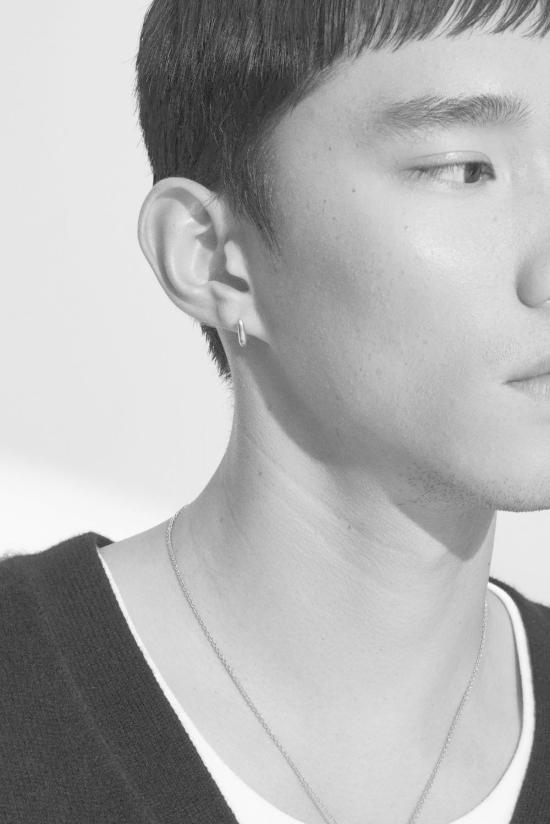  톰우드 이어링 톰 우드 골드 새틴 리즈 후프스 - TOM WOOD