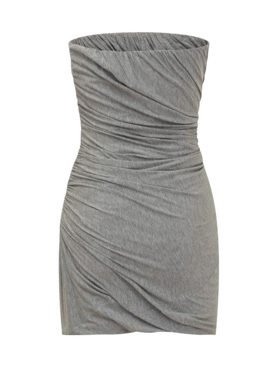 24FW 디 아티코 숏 원피스 247WCA308V082 084 GREY - THE ATTICO