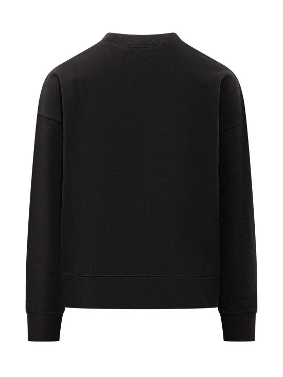 24FW 팜앤젤스 스웨터 PMBA080C99FLE001 1001 BLACK WHITE - PALM ANGELS