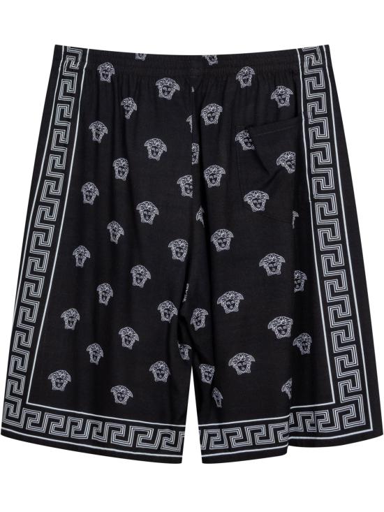 25SS [키즈] 베르사체 쇼츠/버뮤다 10182681A13057 5B040 BLACK WHITE - VERSACE