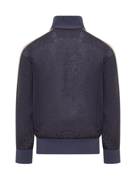  팜앤젤스 긴팔 티셔츠 PMBD072S24FAB001 4603 NAVY BLUE - PALM ANGELS