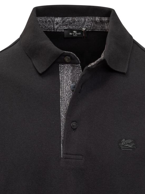 25SS 에트로 폴로 티셔츠 MRMD0005AC274 N0000 NERO - ETRO