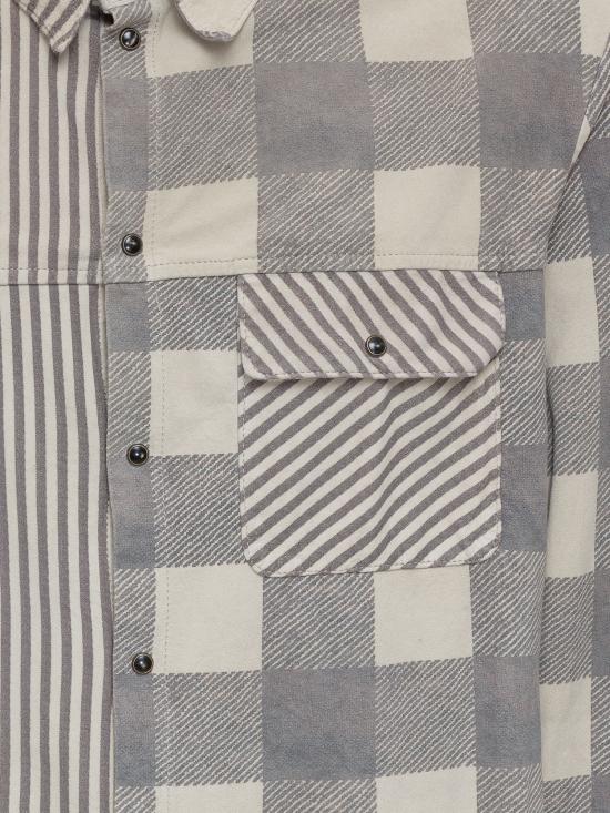  KEEP IN TOUCH 긴팔 셔츠 PATCHQUADRETTONE06 RIGATO RIGHE - OTHER BRANDS