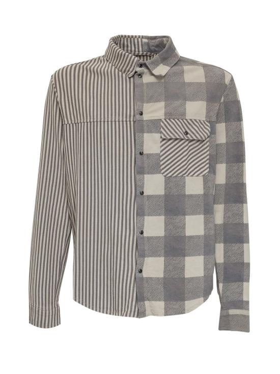  KEEP IN TOUCH 긴팔 셔츠 PATCHQUADRETTONE06 RIGATO RIGHE