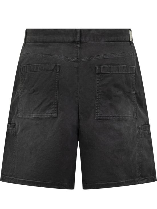 25SS 리프레젠트 숏팬츠 MLM71011 01 JET BLACK - REPRESENT