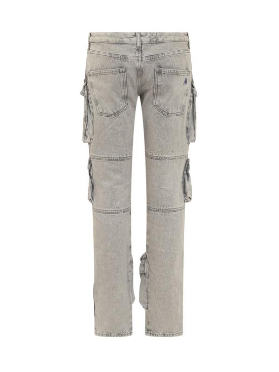  디 아티코 데님 팬츠 241WCP113D070 607 LIGHT GREY - THE ATTICO