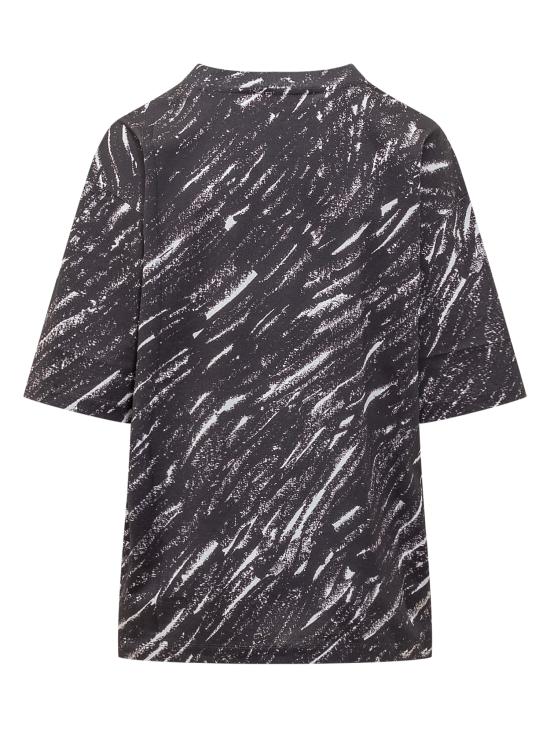  마르니 반팔 티셔츠 THJET49P08USS018 CRN99 BLACK - MARNI