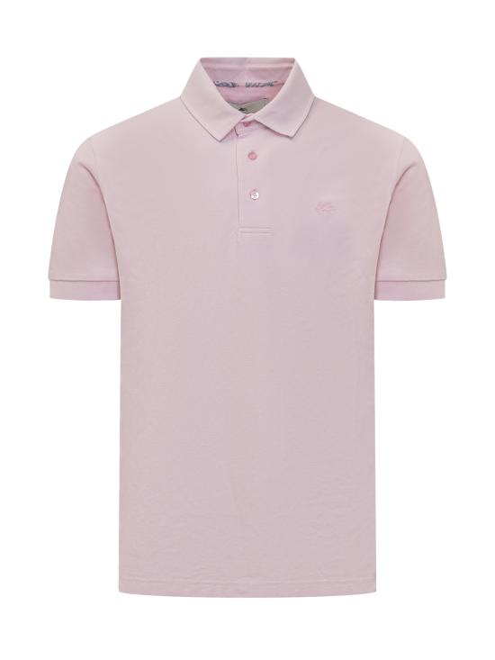 25SS 에트로 폴로 티셔츠 MRMD0006AJ264 F0320 ROSA CONFETTO CHIARO