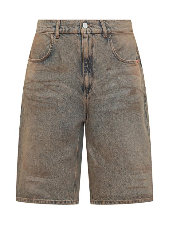 25SS 아미시 숏팬츠 AMU003D5932867 C0999 DENIM DESERT