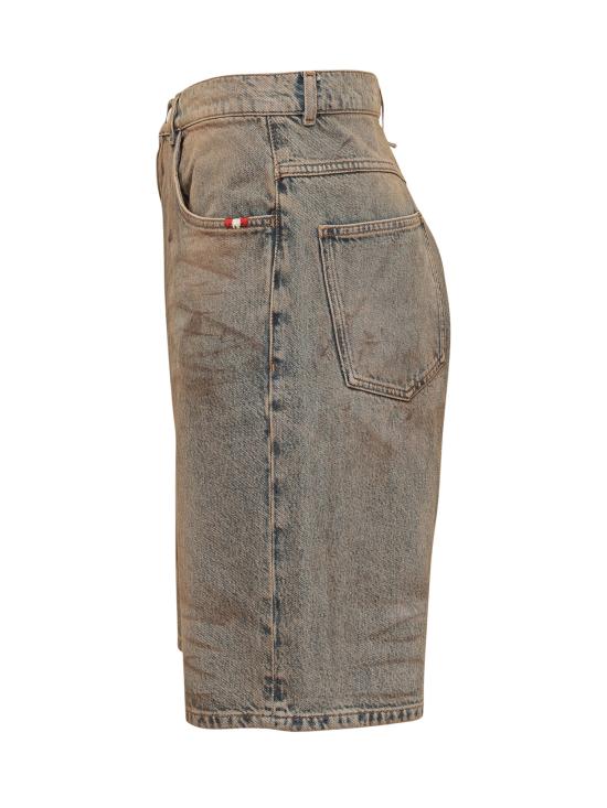 25SS 아미시 숏팬츠 AMU003D5932867 C0999 DENIM DESERT - AMISH