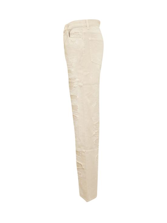  헤론 프레스톤 스트레이트 팬츠 HMYA011F23FAB001 0400 IVORY - HERON PRESTON