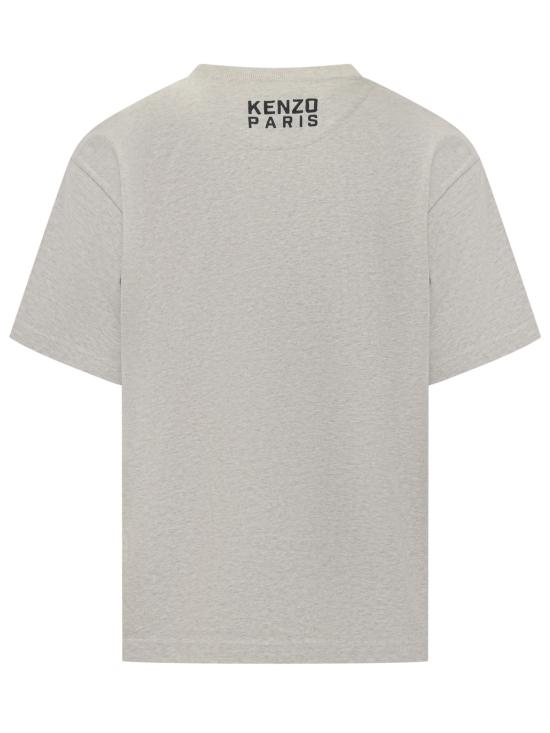 25SS 겐조 반팔 티셔츠 FF55TS5264SI 93 PALE GREY - KENZO