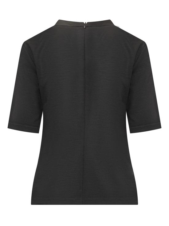 25SS 막스마라 반팔 티셔츠 2511941048600 003 BLACK - MAX MARA