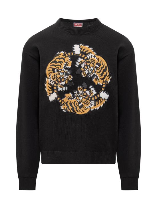 25SS 겐조 스웨터 FF58PU7133CR 99J BLACK