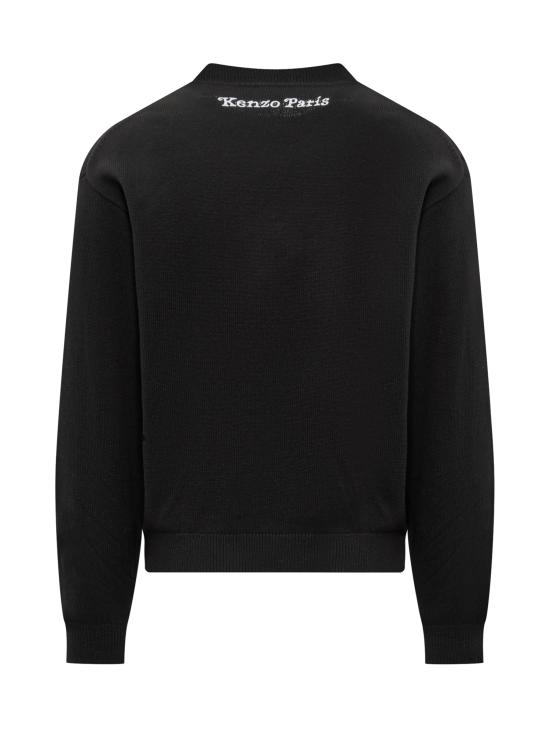 25SS 겐조 스웨터 FF58PU7133CR 99J BLACK - KENZO