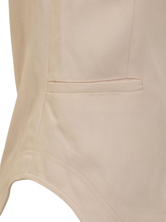  루루 스튜디오 민소매 티셔츠 MIHANT CREAMROSE CREAM ROSE - LOULOU STUDIO