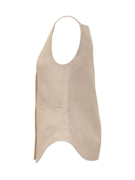  루루 스튜디오 민소매 티셔츠 MIHANT CREAMROSE CREAM ROSE - LOULOU STUDIO