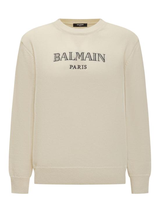 25FW [키즈] 발망 풀오버 BX9P60Z3294 102NE IVORY BLACK