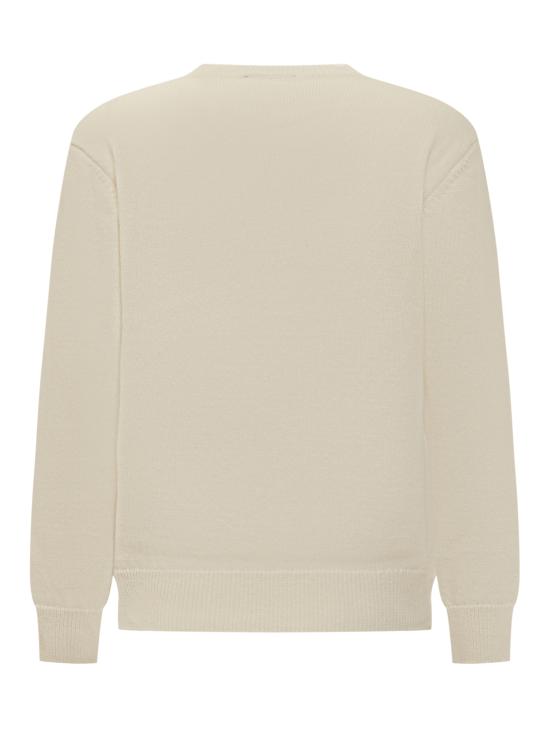 25FW [키즈] 발망 풀오버 BX9P60Z3294 102NE IVORY BLACK - BALMAIN