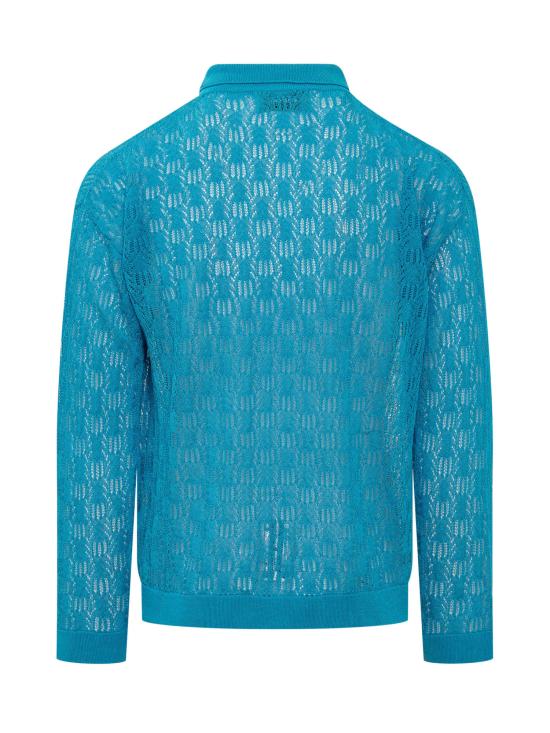  본사이 후드 티셔츠 KN001001 AZURE - BONSAI