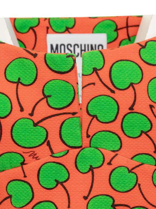  모스키노 숏 원피스 04170560 1127 FANTASIA ROSSO - MOSCHINO