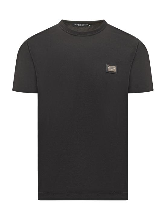 25FW 돌체앤가바나 반팔 티셔츠 G8PT1TG7F2I N0000 NERO