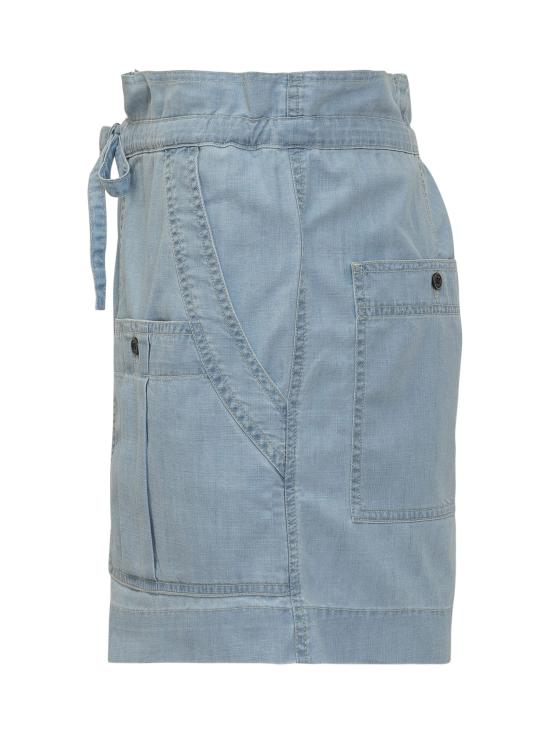 25SS 이자벨마랑에뚜왈 숏팬츠 25PSH0209FAC1I01E 30LU LIGHT BLUE - ISABEL MARANT ETOILE