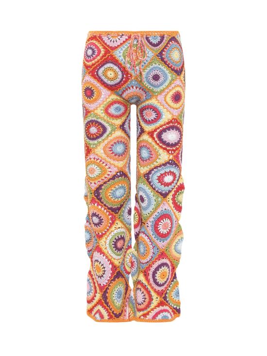  믹스익 스트레이트 팬츠 BOBX21WS1231PCT2PANTS ORANGE ARANCIONE PESCA