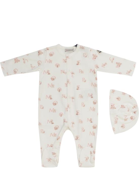 25FW [키즈] 몽클레어 캐주얼 세트 K29518P0000289B06 S50 BIANCO