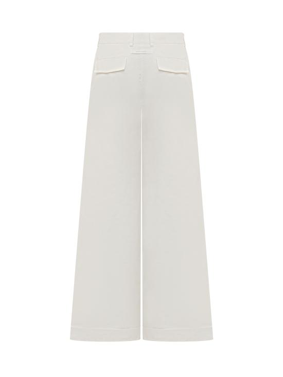 25SS 팜앤젤스 스트레이트 팬츠 PWCA143S25FAB002 0303 OFF WHITE - PALM ANGELS