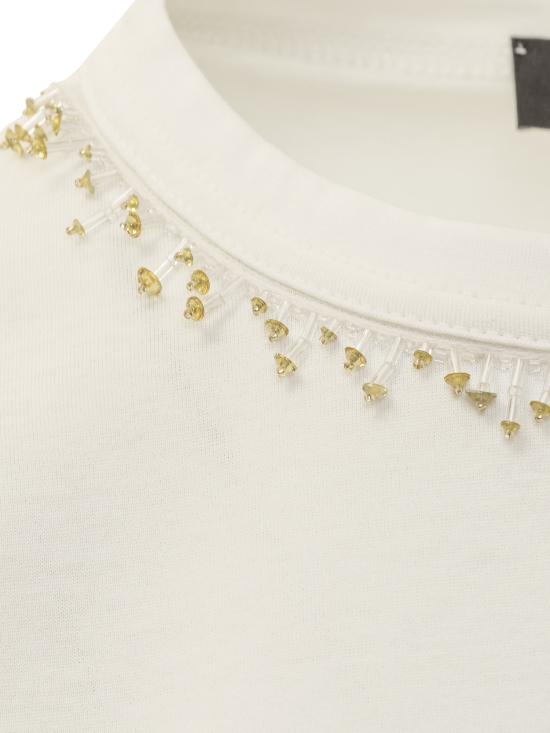  파비아나 필리피 반팔 티셔츠 JED274F445H478 0142 BIANCO - FABIANA FILIPPI