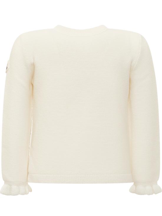 25FW [키즈] 몽클레어 풀오버 K29519B00003M1131 040 BIANCO - MONCLER