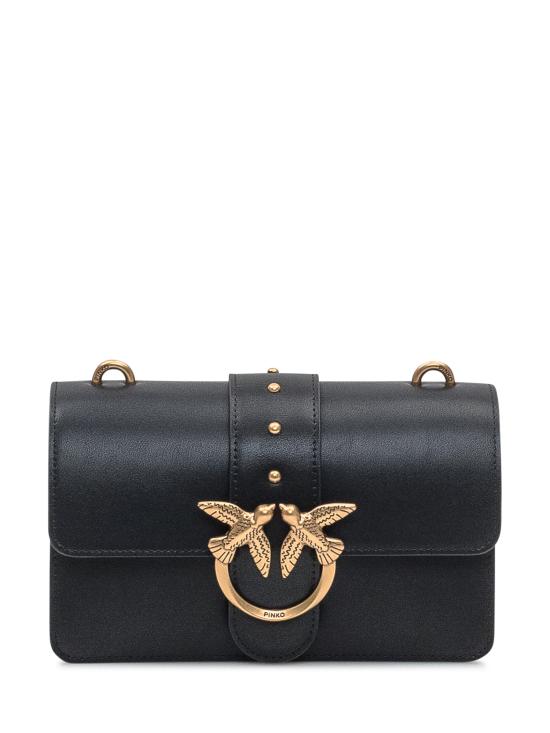 25FW 핑코 숄더백 105856A0F1 Z99Q NERO ANTIQUE GOLD