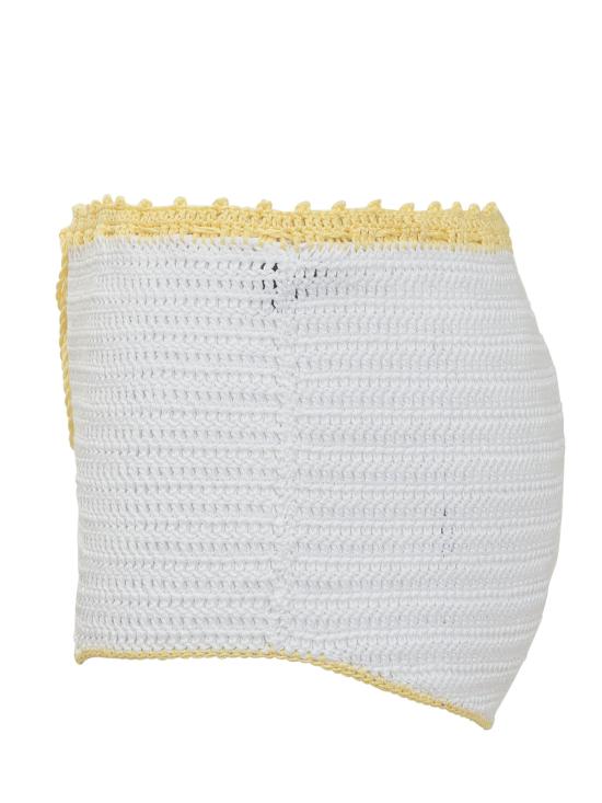  믹스익 숏팬츠 OSCARX21SS1215SHORT WHITE BIANCO - MIXIK