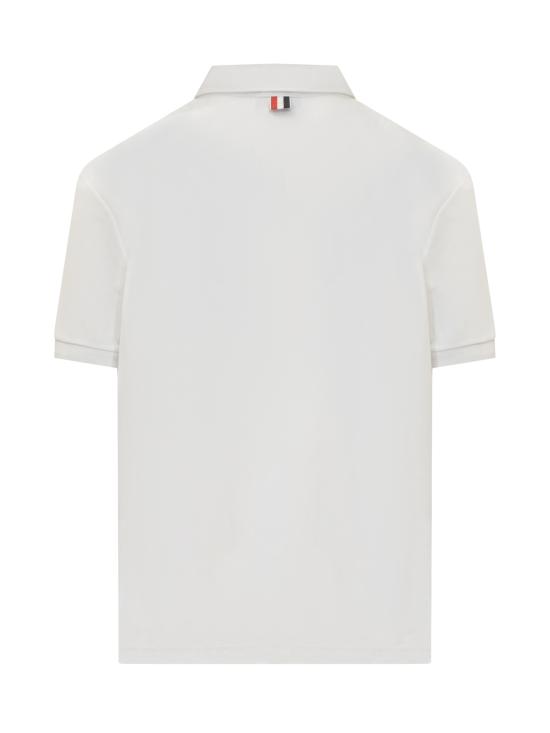  톰브라운 폴로 티셔츠 MJP196AJ0138 100 WHITE - THOM BROWNE