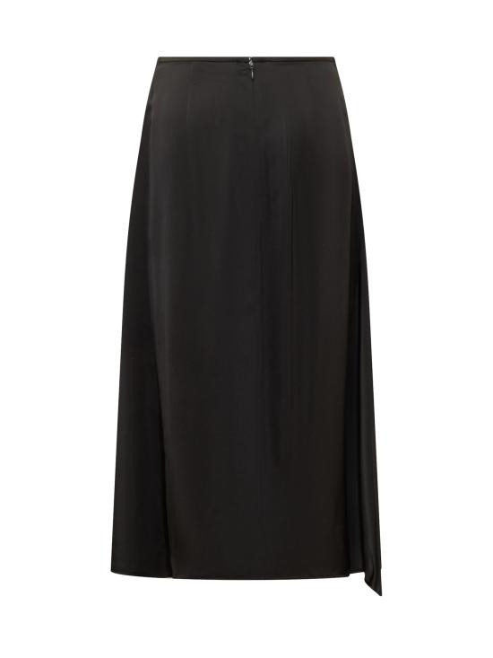  질샌더 미디 스커트 J02MA0203J65022 001 BLACK - JIL SANDER