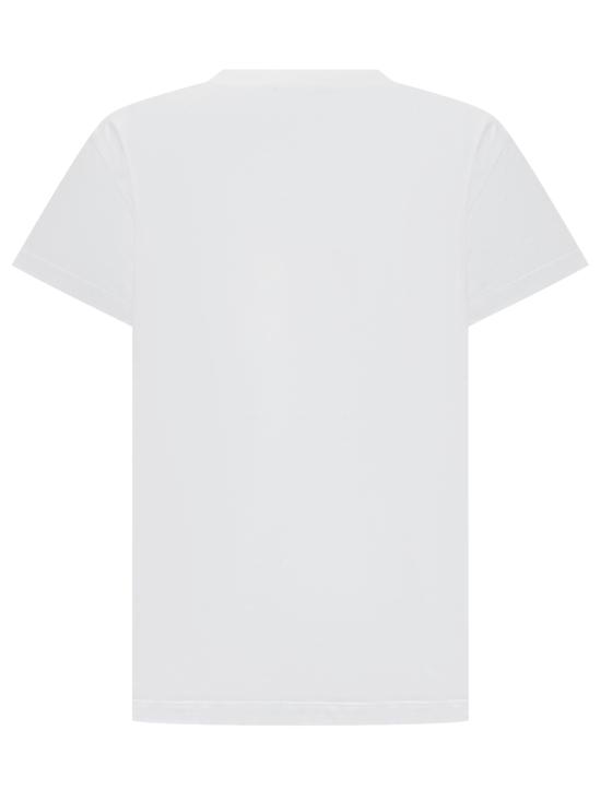 25SS [키즈] 발망 티셔츠 BW8A41Z1751 100RO WHITE RED - BALMAIN