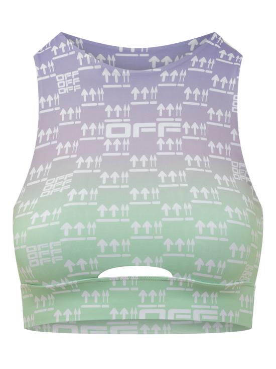 25SS 오프화이트 민소매 티셔츠 OWVO05ES25JER001 8400 MULTICOLOR